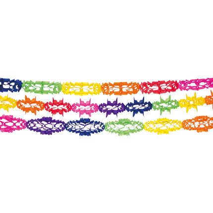 Zestaw papierowych girland 3-częściowy 4mtr