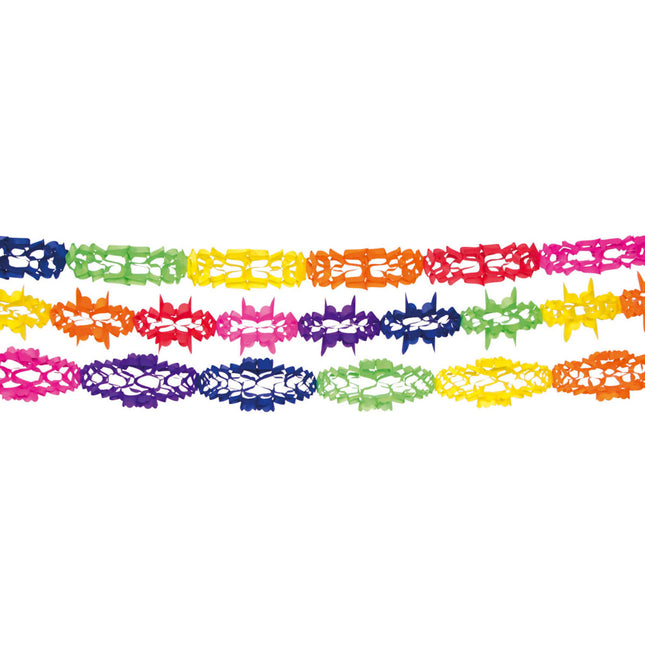 Zestaw papierowych girland 3-częściowy 4mtr