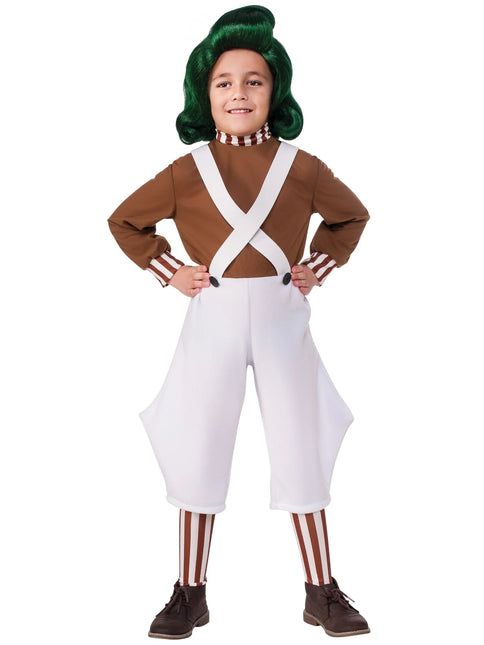 Kostium Oompa Loompa dla chłopców