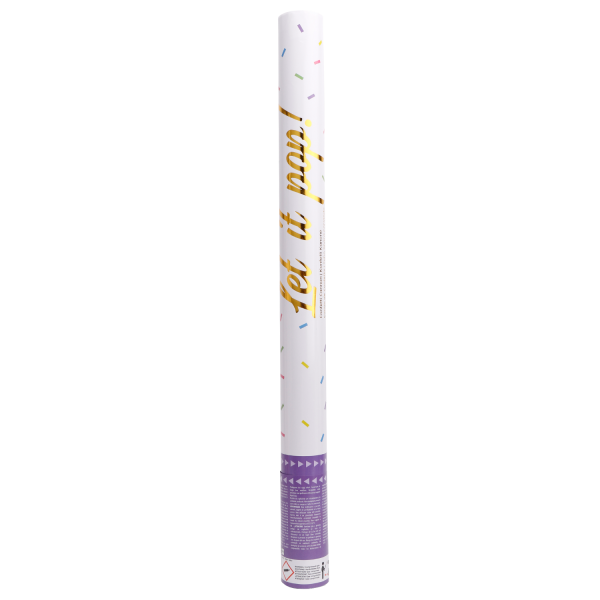 Kolorowe konfetti z folii do armatek 60 cm
