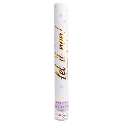 Kolorowe konfetti Cannon Pastel 40cm