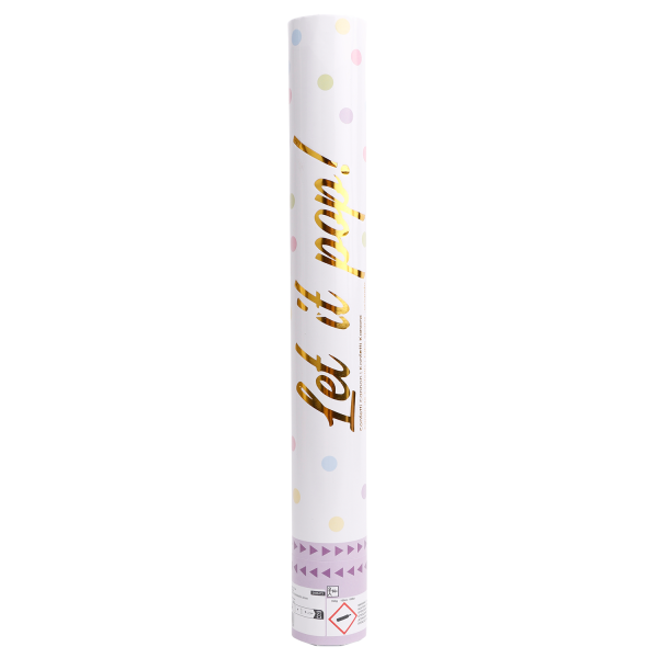 Kolorowe konfetti Cannon Pastel 40cm