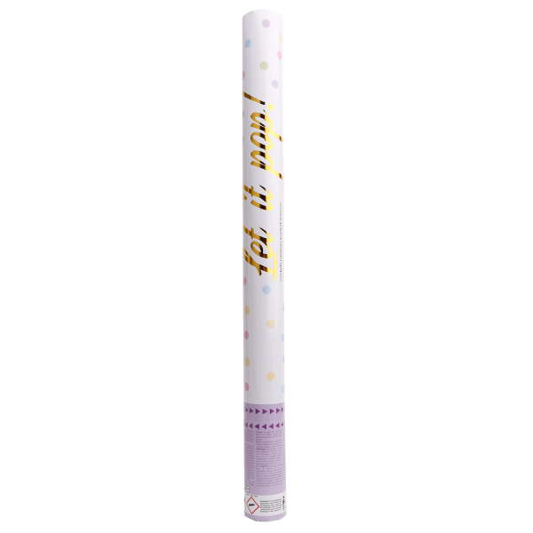Kolorowe konfetti Cannon Pastel 60cm