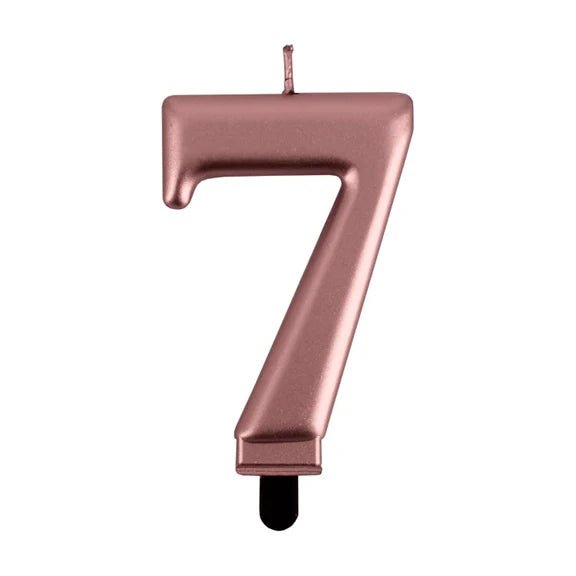 7 Jaar Kaars Rose Goud van VDV Benefit koop je bij Partywinkel