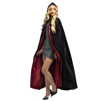 Pelerynka na Halloween Czarny Czerwony Stwór Nocy