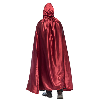 Pelerynka na Halloween Czarny Czerwony Stwór Nocy