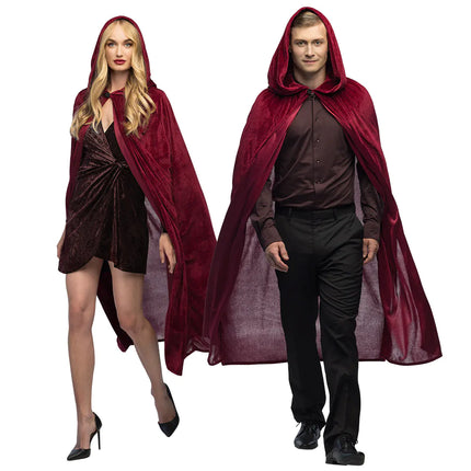 Halloween Cape Bordeaux Red