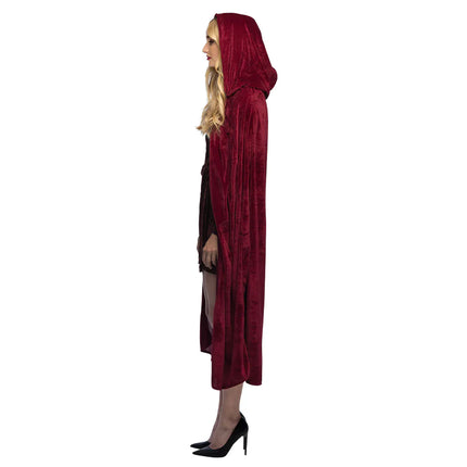 Halloween Cape Bordeaux Red