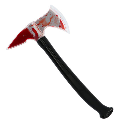 Fałszywy topór z krwią na Halloween 34 cm
