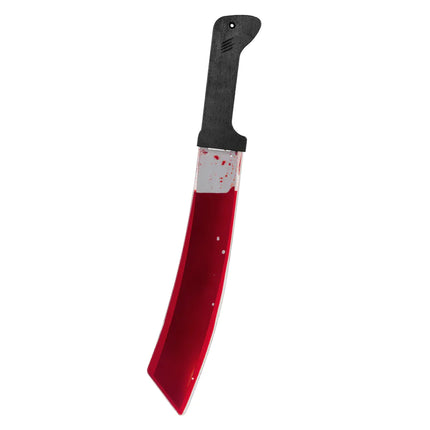 Halloweenowa sztuczna maczeta Blood 51cm