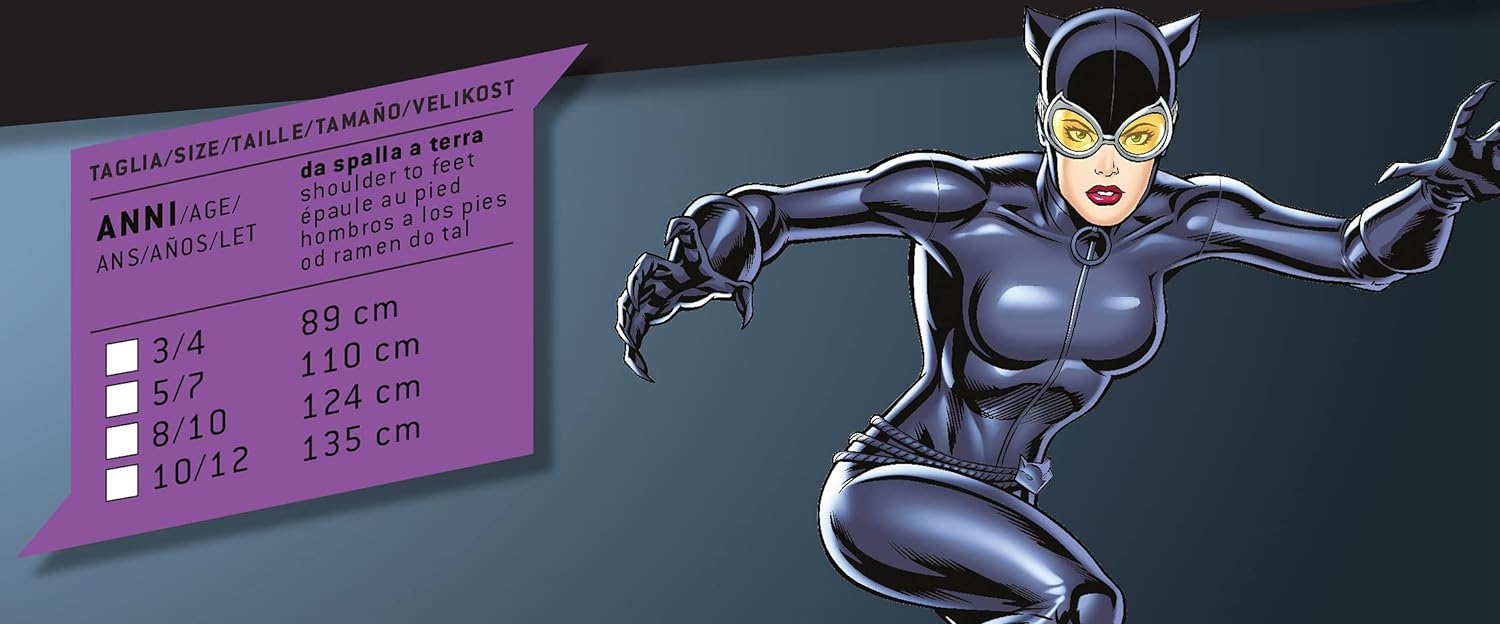 Kostium Catwoman dla dziewczynek