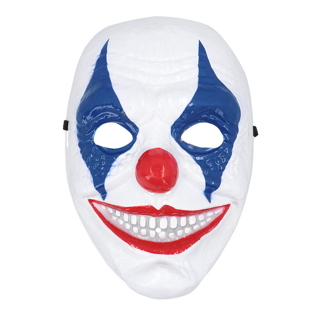 Halloweenowa maska klauna horror