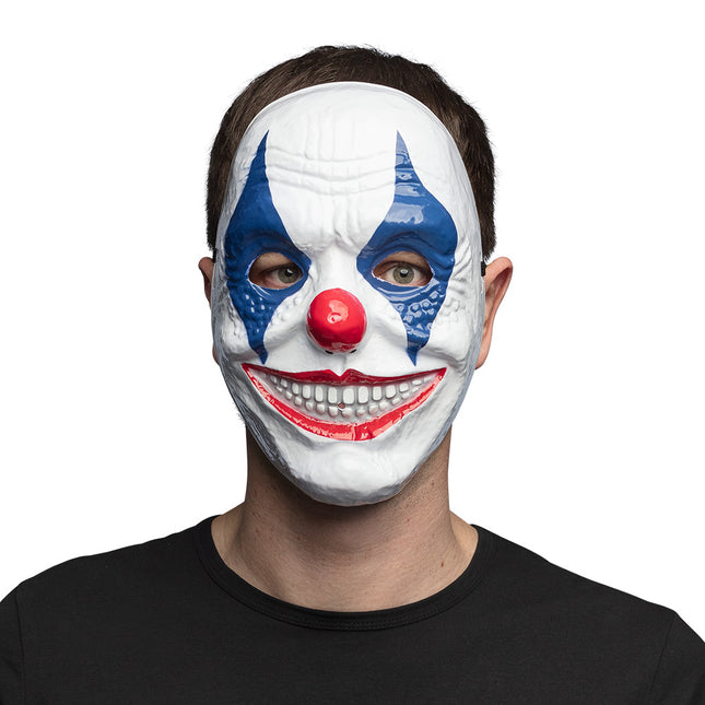 Halloweenowa maska klauna horror