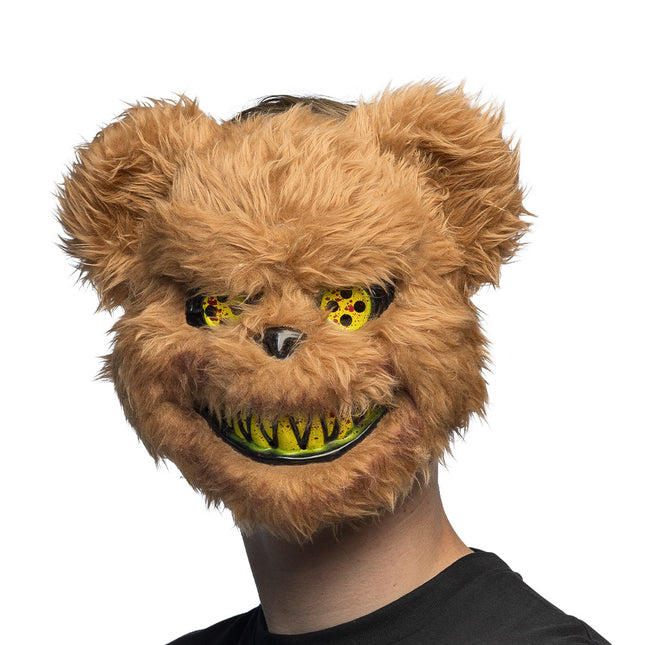 Maska niedźwiedzia na Halloween