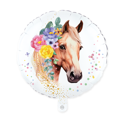 Paard Helium Ballon Leeg 46cm