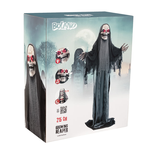 Lalka na Halloween Szary Żniwiarz 1,8 m