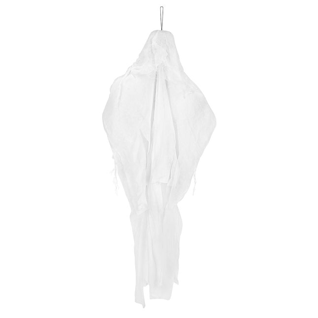 Wisząca dekoracja na Halloween Biały duch 60 cm
