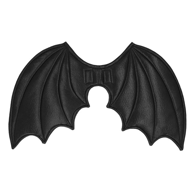 Skrzydła na Halloween Czarny nietoperz 61 cm