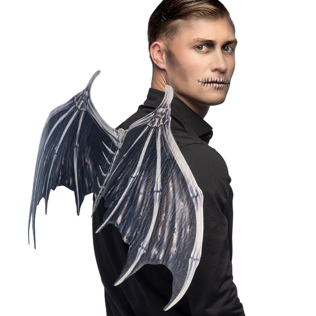 Skrzydła nietoperza na Halloween 87 cm