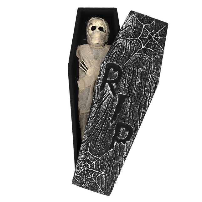 Zestaw dekoracji na Halloween Mumia 8 elementów