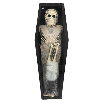 Zestaw dekoracji na Halloween Mumia 8 elementów