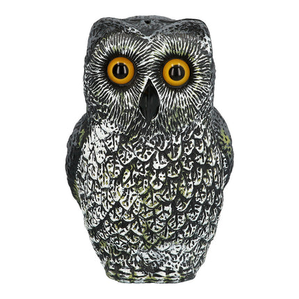 Halloweenowa dekoracja stołu Sowa 23 cm
