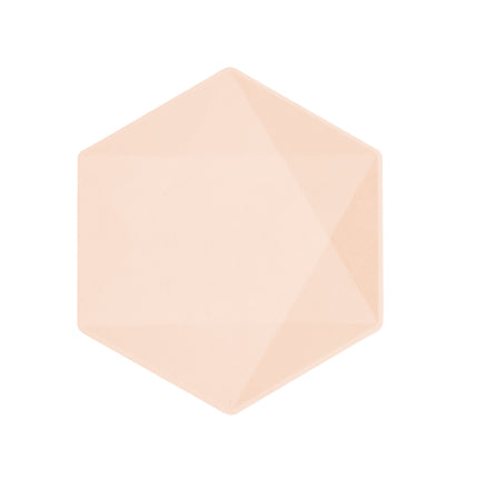 6 talerzy 20,8x18,1cm morela