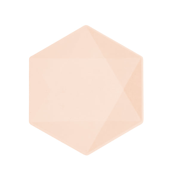 6 talerzy 20,8x18,1cm morela