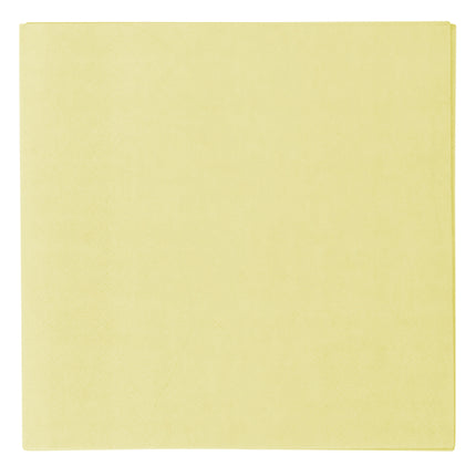 20 serwetek 3ply Vert Decor 33x33cm żółte