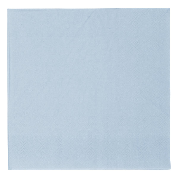 20 serwetek 3ply 33x33cm niebieskie