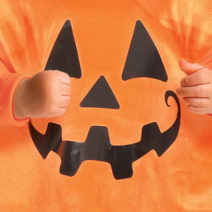 Ponczo dziecięce z pomponem na Halloween