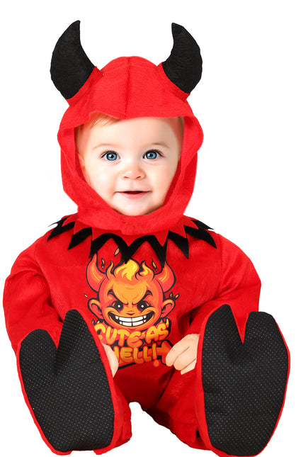 Kostium na Halloween Czerwony Diabełek