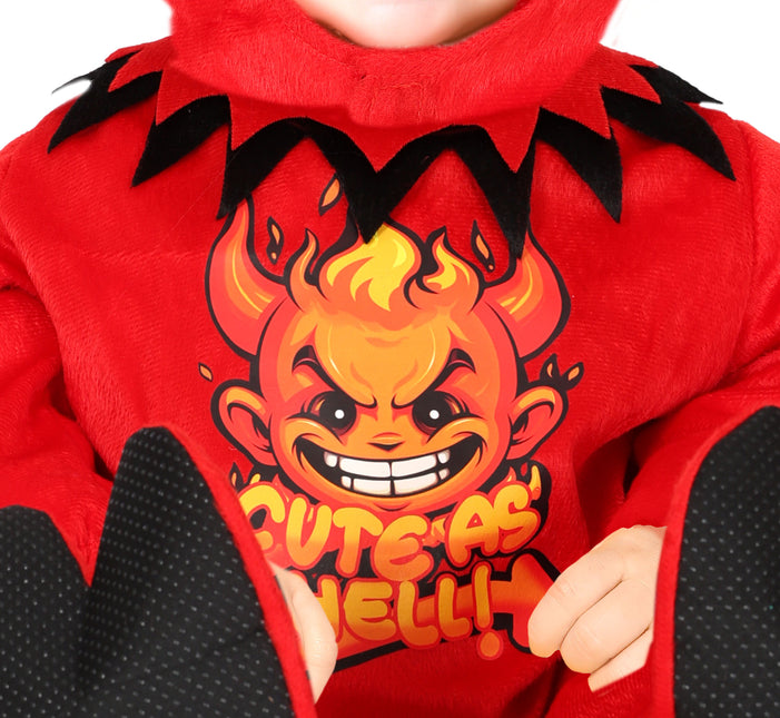 Kostium na Halloween Czerwony Diabełek