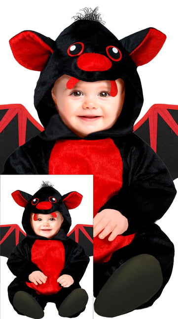 Kostium na Halloween Czerwony nietoperz