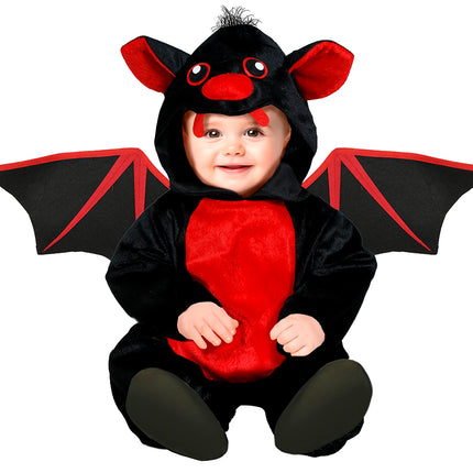 Kostium na Halloween Czerwony nietoperz