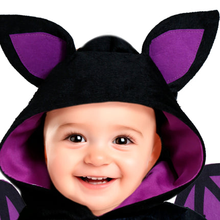 Kostium na Halloween - fioletowy nietoperz