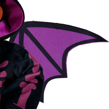 Kostium na Halloween - fioletowy nietoperz