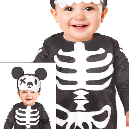 Halloweenowa koszulka dziecięca Mui<tc>zig</tc> Szkielet