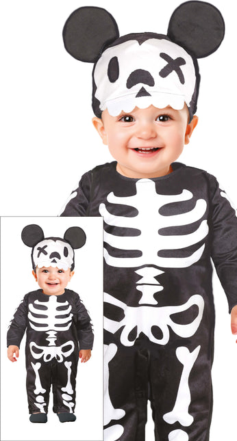 Halloweenowa koszulka dziecięca Mui<tc>zig</tc> Szkielet