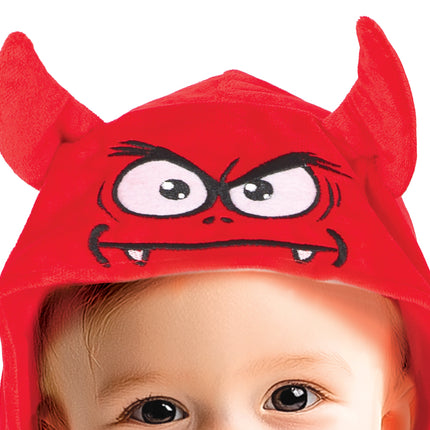 Halloweenowe Poncho Baby Devil