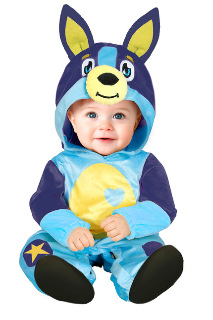 Niebieska koszulka dziecięca Bluey Costume