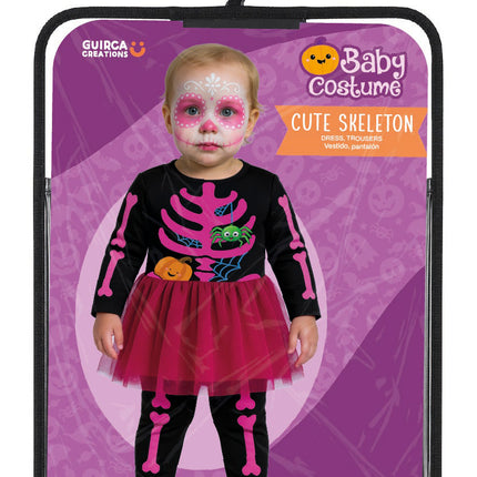 Kostium na Halloween dla niemowląt – uroczy szkielet