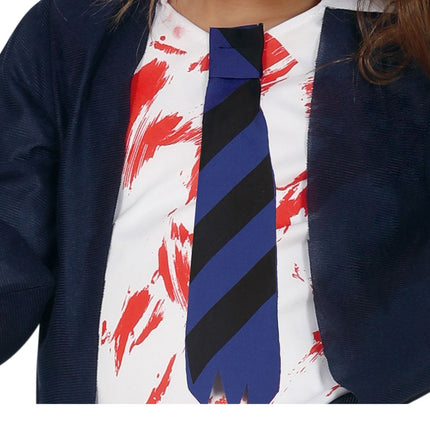 Kostium na Halloween dla dziewczyny Zombie Scholar