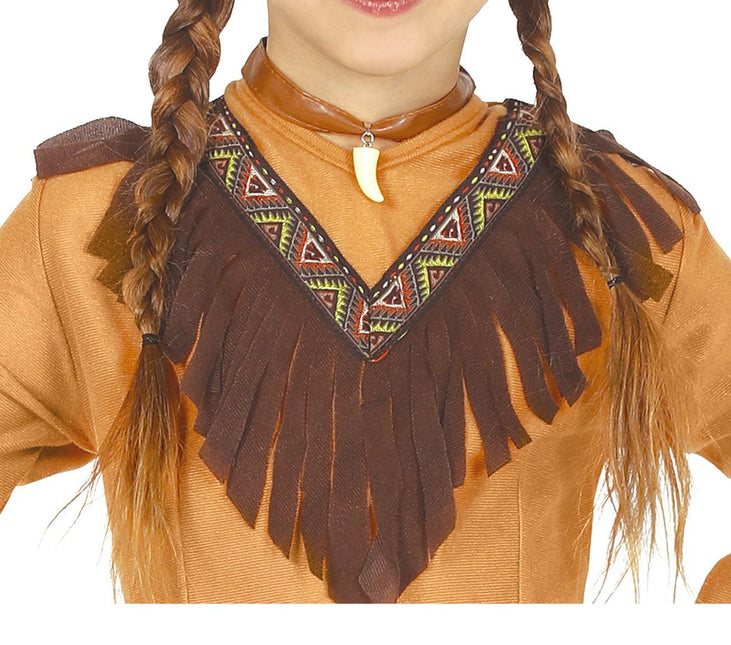Brązowy kostium Indianki