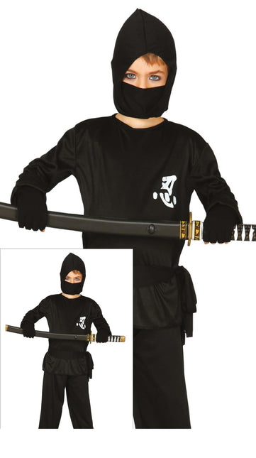 Kombinezon Ninja dla dziecka czarny