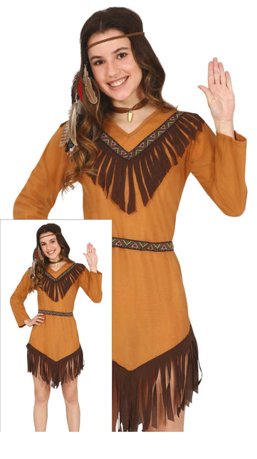 Indianka w sukience