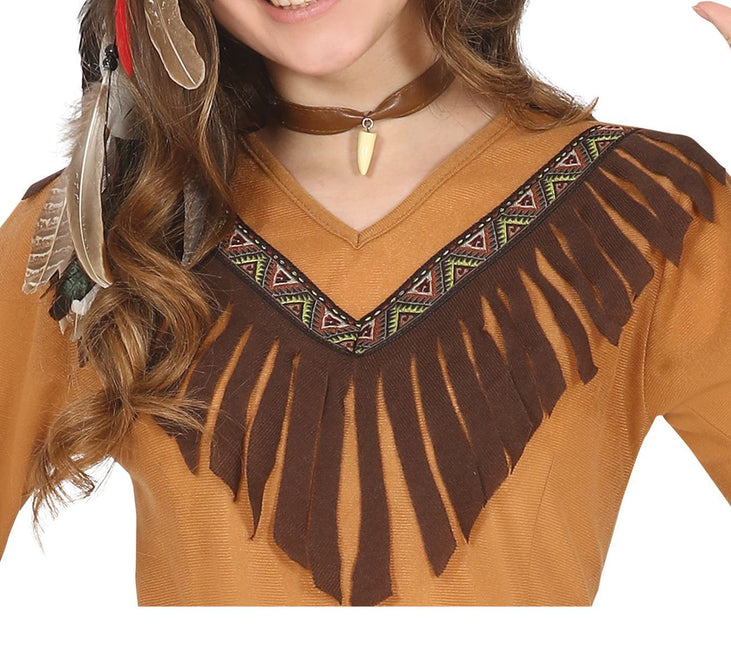Indianka w sukience