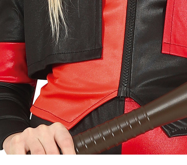 Kostium Suicide Squad na Halloween dla dziewczynki czerwony