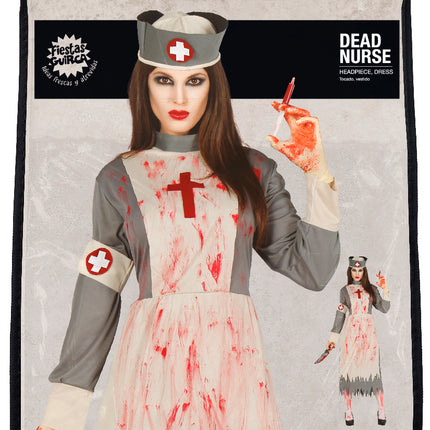 Sukienka na Halloween dla pielęgniarki