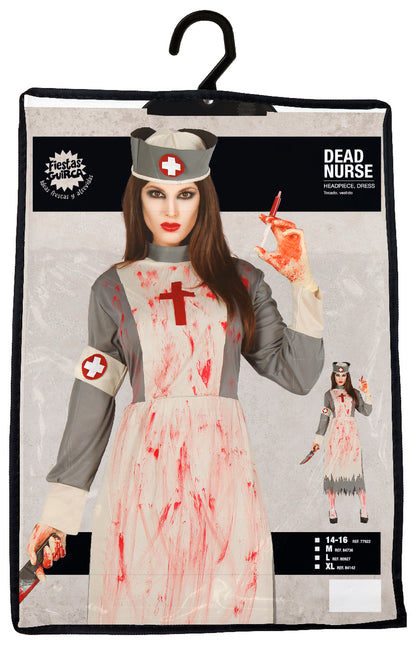 Sukienka na Halloween dla pielęgniarki